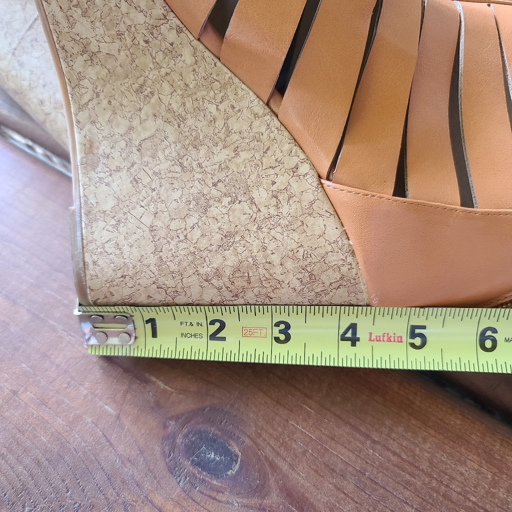 FRH Wedge Platform Sandal Size 7 - Picture 9 of 9